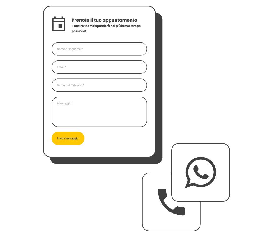 Facilita il contatto con i tuoi clienti
