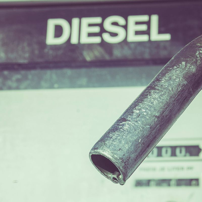 Pompe di benzina vintage al Museo Fisogni