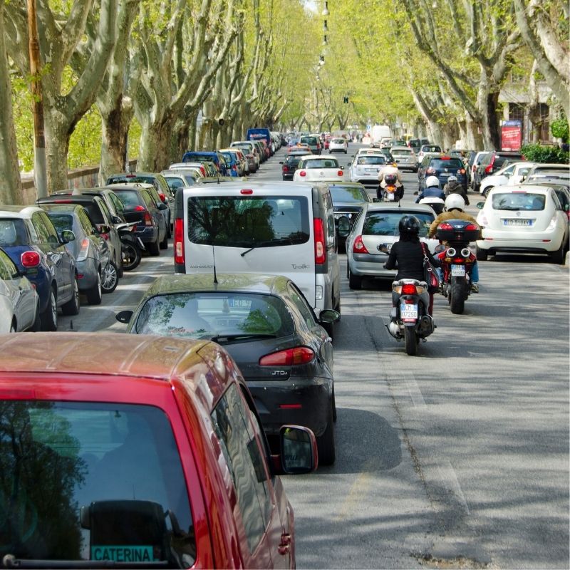 Roma è tra le città più traffiacte al mondo
